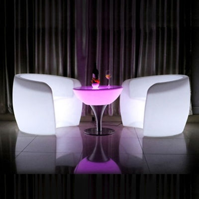 Tabela de bar de luxo iluminada por LED para aluguer 1 ano de garantia