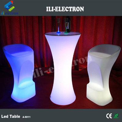 Luminosa Brilho Bar de Cocktail Móvel Led Portable Cocktail Table
