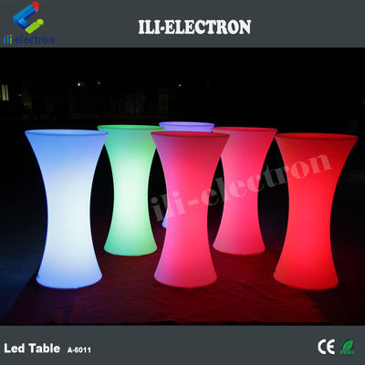 Luminosa Brilho Bar de Cocktail Móvel Led Portable Cocktail Table