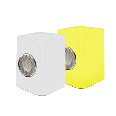 Stereo 3D de plástico LED de luz alto-falantes controle remoto sem fio