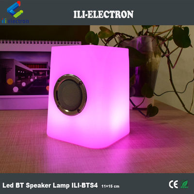 Stereo 3D de plástico LED de luz alto-falantes controle remoto sem fio