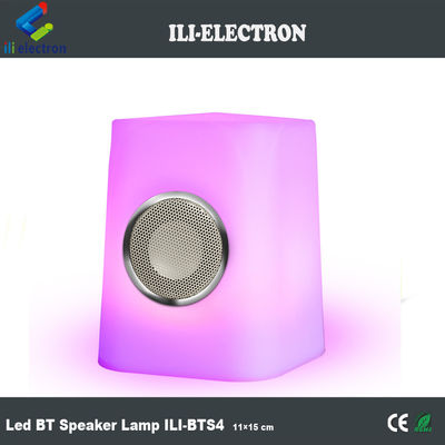 Stereo 3D de plástico LED de luz alto-falantes controle remoto sem fio