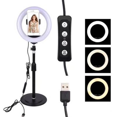 8&quot; 10&quot; 12&quot; Kit de Estúdio de Fotografia Lâmpadas de Anel Lâmpadas de Anel 1200 LM