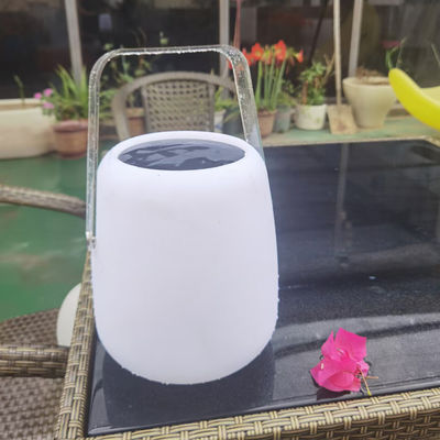Lâmpada solar portátil LED Lanterna 5000K IP65 resistente à água Controle remoto