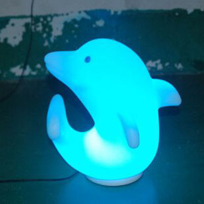 Lâmpadas de plástico Dolphin LED 3500K Branco Quente com bateria de lítio recarregável