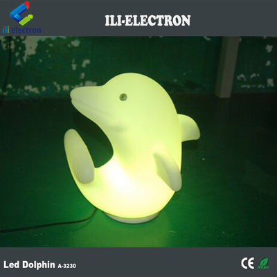 Lâmpadas de plástico Dolphin LED 3500K Branco Quente com bateria de lítio recarregável