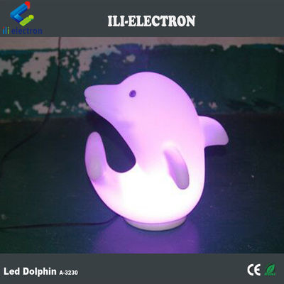 Lâmpadas de plástico Dolphin LED 3500K Branco Quente com bateria de lítio recarregável