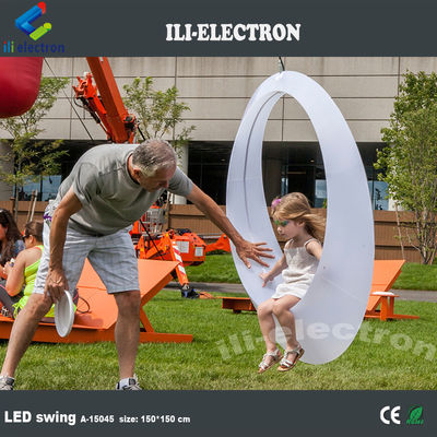 Balanço exterior de plástico a LED