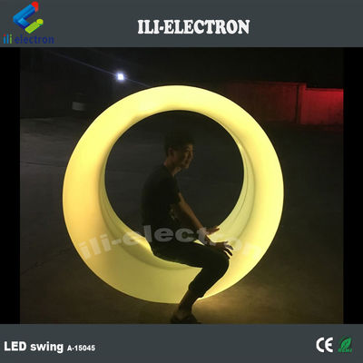 Balanço exterior de plástico a LED