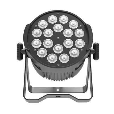 LED18 10W cabeça móvel LED luzes de palco coloridas à prova d'água para eventos de casamento