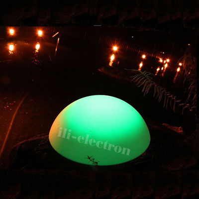 Lâmpada de esfera à prova d'água de plástico com LED de cor variável