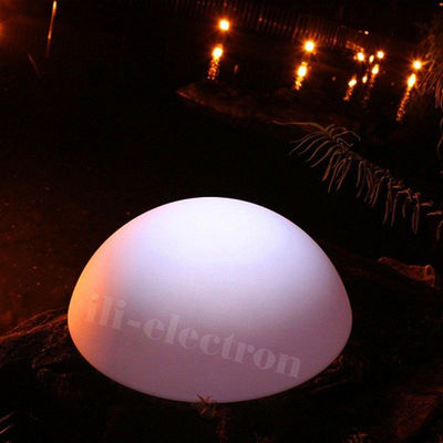 Lâmpada de esfera à prova d'água de plástico com LED de cor variável