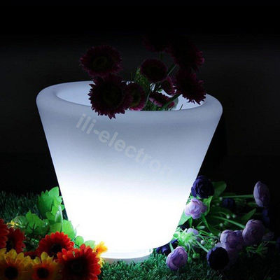Controle sem fio LED balde de gelo portátil de mudança de cor iluminado