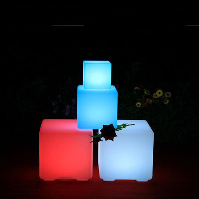 40Cm controle remoto Patio LED Lâmpada de cubo Lanterna LED Fonte de luz para Patio Entretenimento