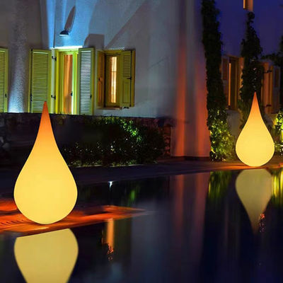 Lâmpada de piso de plástico para decoração de eventos