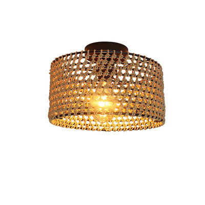 Estilo industrial Retro Corredor Balcão Personalidade Criativa Lâmpada Pendente Lâmpada de teto tecido