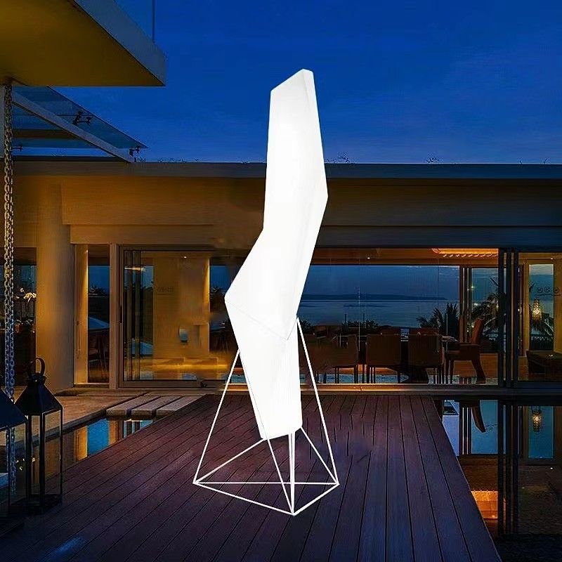 Lâmpada de piso de LED decorativa para casa moderna nórdica para sala de estar
