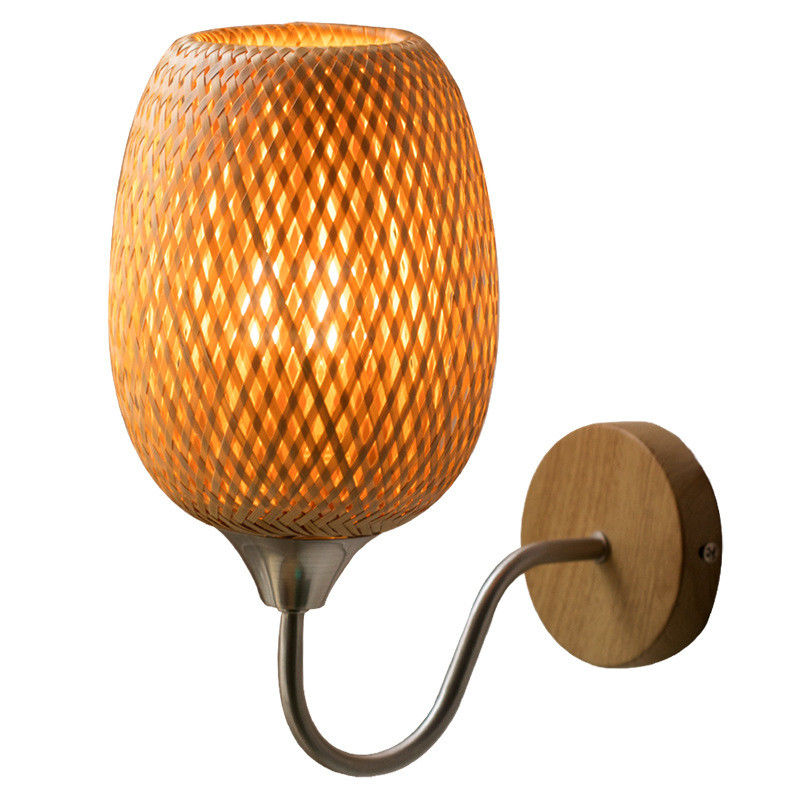Creative Art Design rattan parede sombra de luz para corredor do corredor