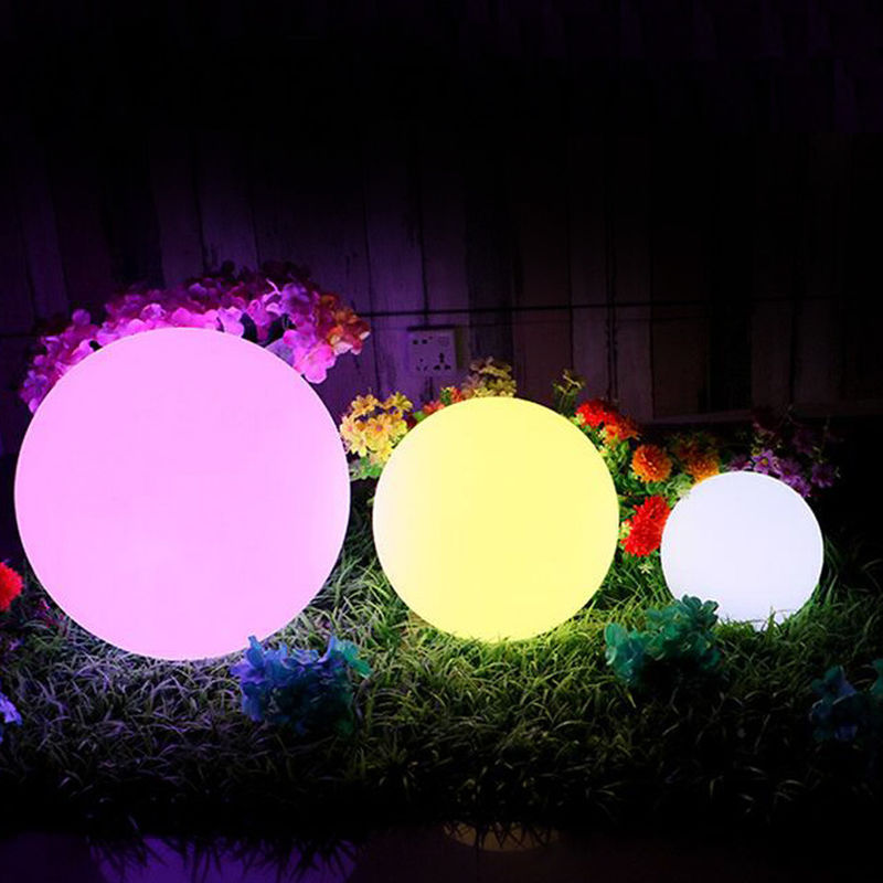 30cm Solar Glow Ball Light IP54 à prova d'água para decoração de solo