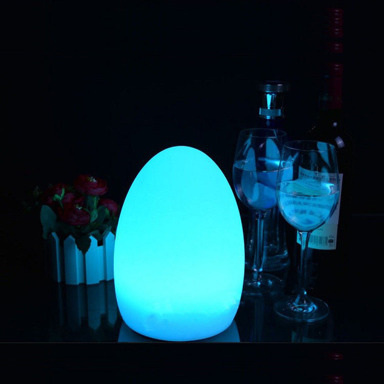 Lâmpada de ovos de plástico LED IP65 à prova d'água para decoração de férias